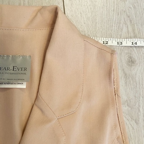 90's nude sleeveless button down dress - Picture 10 of 14